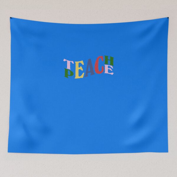 Item preview, mac teach peace color Sticker designed and sold by SvetlanMontaji.