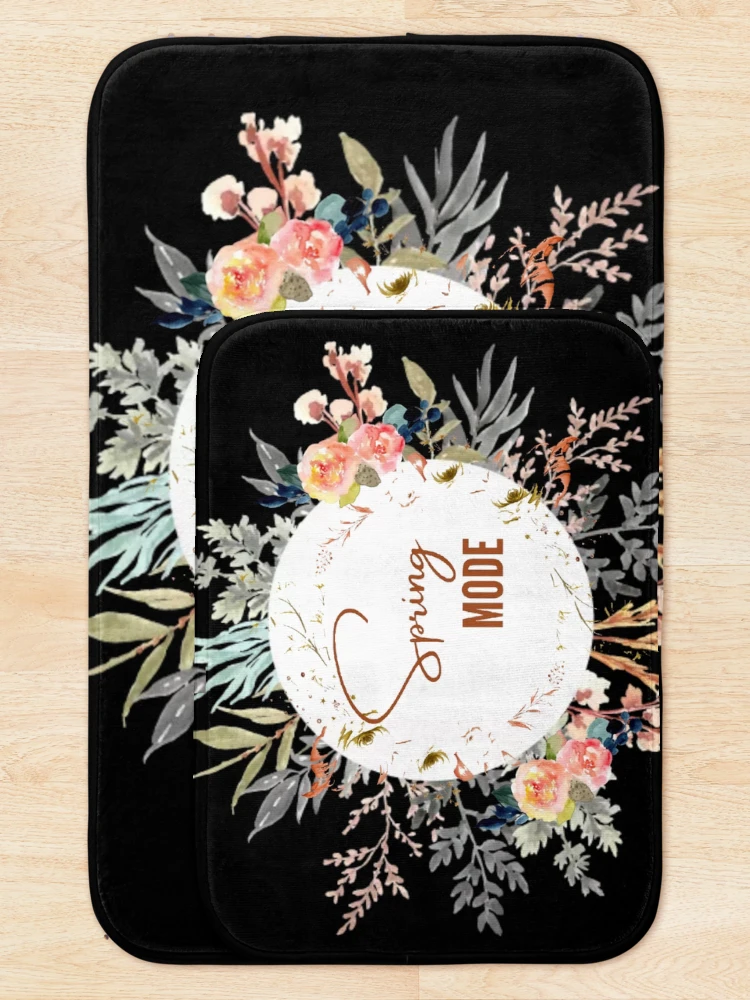 Thumbnail 5 of 6, Bath Mat, Spring Mode designed and sold by GraphicsClub.