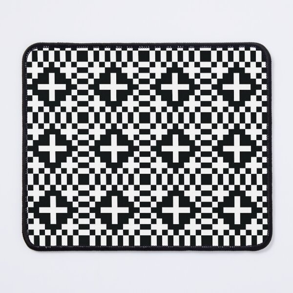 Item preview, PIXEL PATTERN white and black designed and sold by Ray Loka.