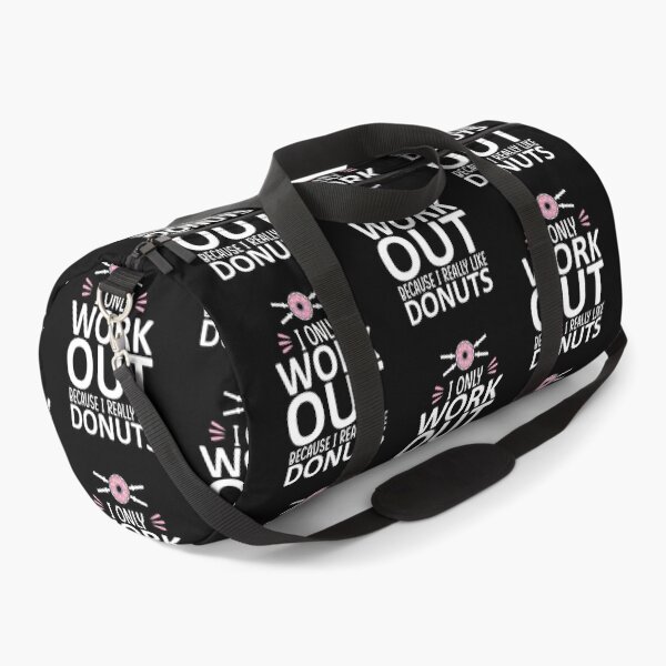 Item preview, I Only Work Out Because I Really Like Donuts v3 designed and sold by Printend _.