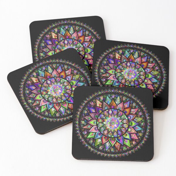 Item preview, Colorful mandala color art designed and sold by artdragongift 15.