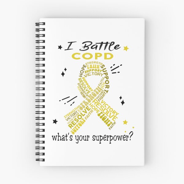 Item preview, COPD Warrior, I Battle COPD What's Your Superpower? designed and sold by Greggwillard.