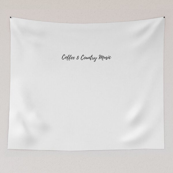 Item preview, Coffee & Country Music - Small Size  Sticker designed and sold by KriszGomb.