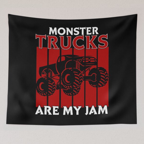 Item preview,  Monster Trucks Are My Jam funny Cool Monster Truck  designed and sold by ANAS    HO.