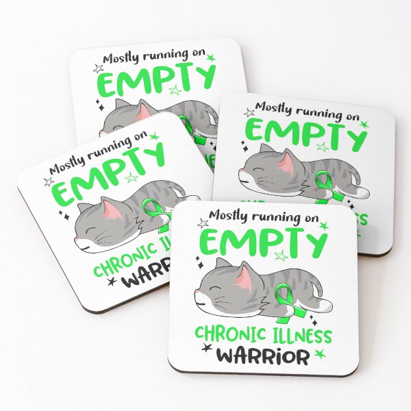 Item preview, Chronic Illness Awareness, Mostly Running on Chronic Illness Warrior designed and sold by Tammyilaria.