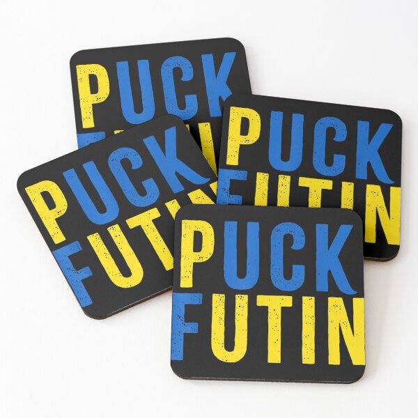 Item preview, Puck Futin Ukraine Flag American Flag Support Ukraine designed and sold by LisaForHim.