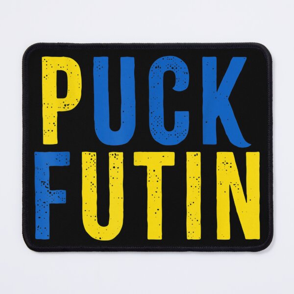 Item preview, Puck Futin Ukraine Flag American Flag Support Ukraine designed and sold by LisaForHim.