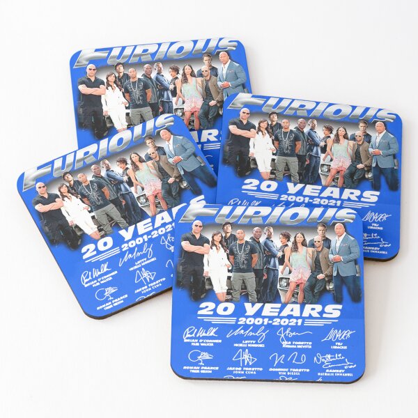 Item preview, Fast & Furious-20-Years-2001-2021 Essential T-Shirt designed and sold by PhilippFechner.