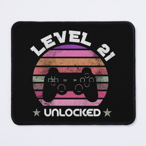 Item preview, Level 21 Complete 21st Birthday - Celebrate 21st Wedding Gift Video Gamer Essential T-Shirt designed and sold by gretaboone.