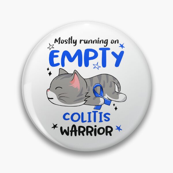 Item preview, Colitis Awareness, Mostly Running on Colitis Warrior designed and sold by Tammyilaria.