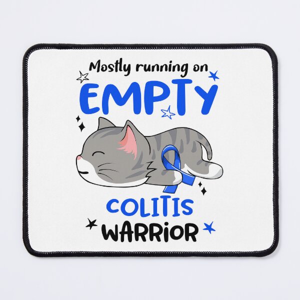 Item preview, Colitis Awareness, Mostly Running on Colitis Warrior designed and sold by Tammyilaria.