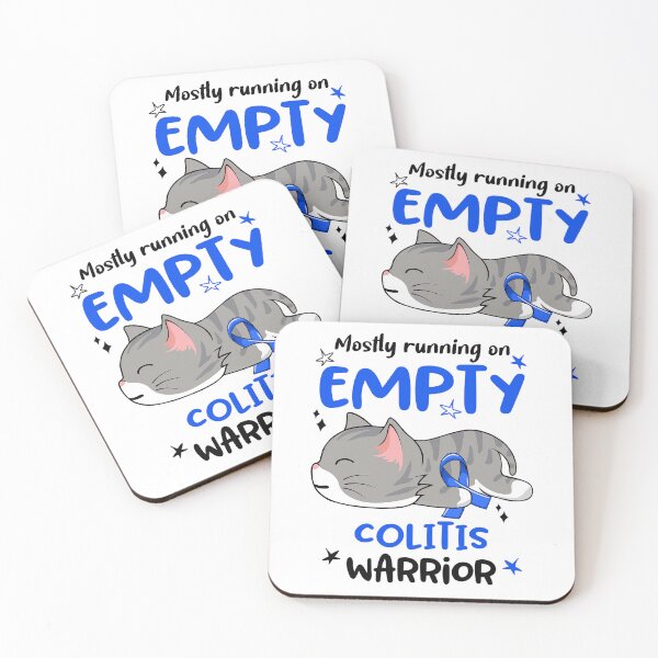 Item preview, Colitis Awareness, Mostly Running on Colitis Warrior designed and sold by Tammyilaria.