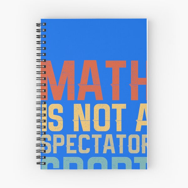 Item preview, Math is not a spectator sport  Funny Gift Idea for High School Math Teachers Sticker designed and sold by FeliEngemann.