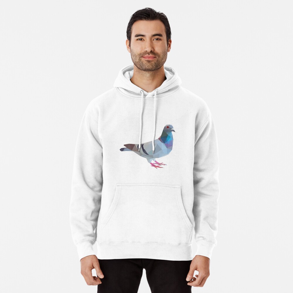 Pigeon sales embroidered hoodie