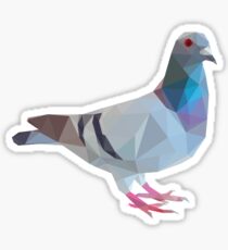 Lowpoly Pigeon Sticker
