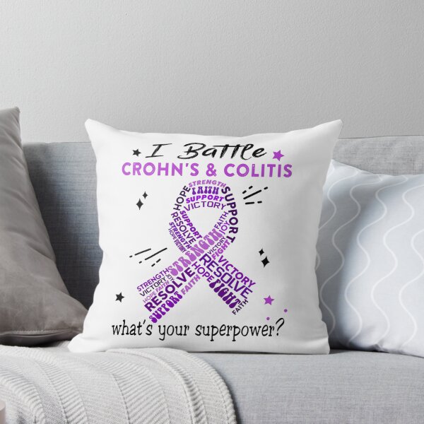 Item preview, Crohn's & Colitis Warrior, I Battle Crohn's & Colitis What's Your Superpower? designed and sold by Greggwillard.