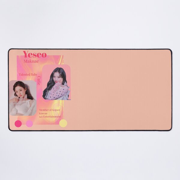 Item preview, Kep1er Yeseo pink aesthetics kepler 3 designed and sold by Design Corner.
