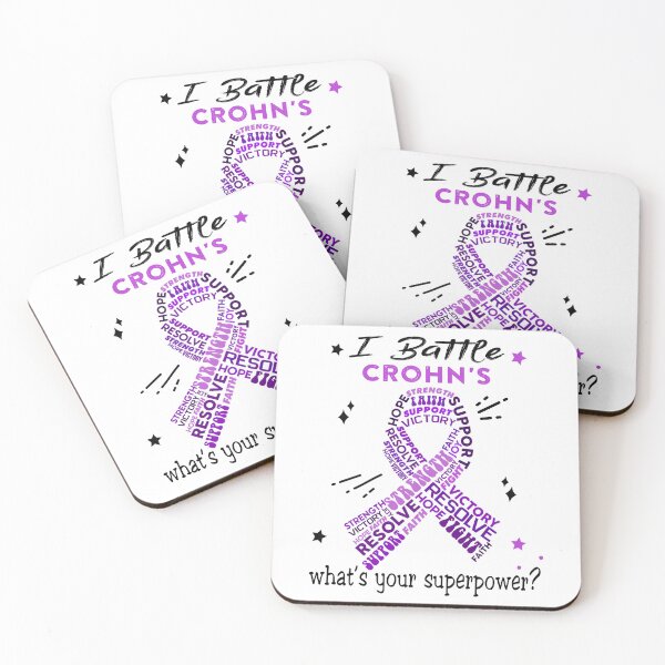 Item preview, Crohn's Warrior, I Battle Crohn's ¿Cuál es tu superpoder? designed and sold by Greggwillard.
