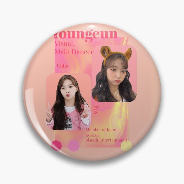 Item preview, Kep1er Youngeun pink aesthetics kepler 3 designed and sold by Design  Corner.