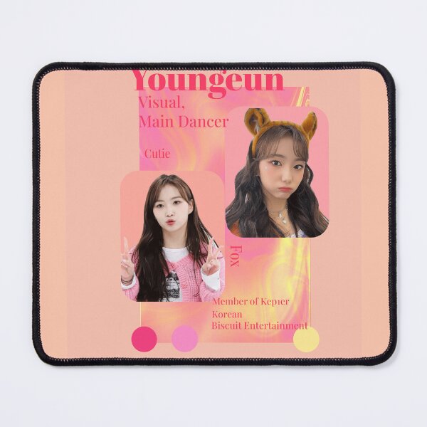 Item preview, Kep1er Youngeun pink aesthetics kepler 3 designed and sold by Design Corner.