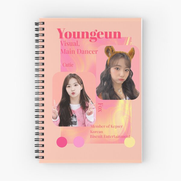 Item preview, Kep1er Youngeun pink aesthetics kepler 3 designed and sold by Design  Corner.