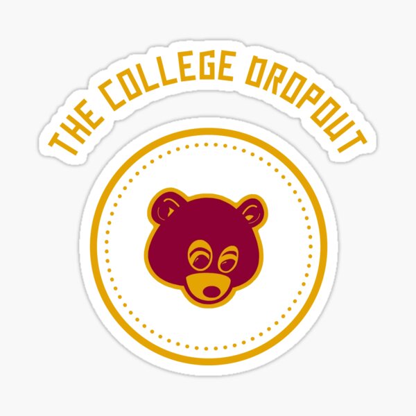 Kanye West college dropout godfather ロゴ 2003 Pre College Dropout. First Kanye merch ever sold : r/Kanye