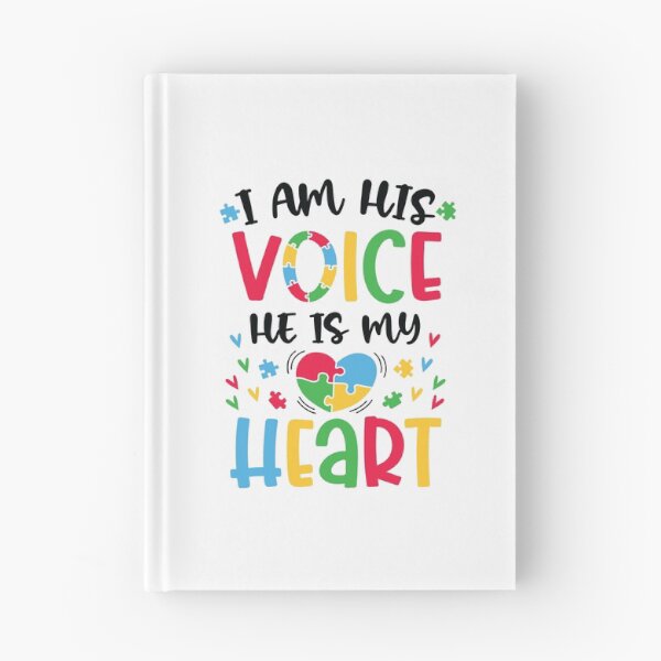 Item preview, I Am His Voice He is My Heart Autism Awareness Month designed and sold by piipiece.