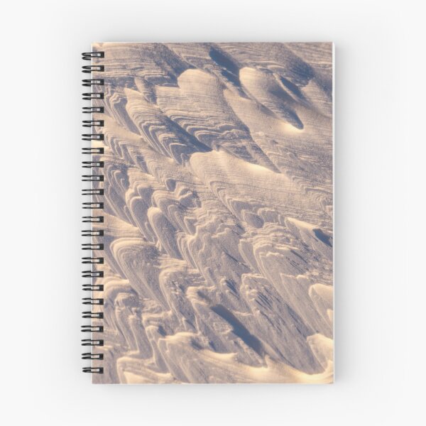 Item preview, Abstracts by Nature - Wind Sculpted Snow Reliefs in Blue and Gold designed and sold by Georgia Mizuleva.