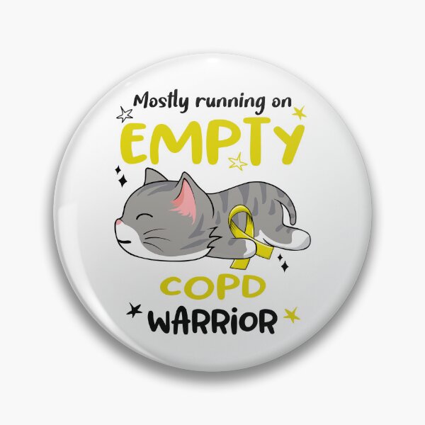 Item preview, COPD Awareness, Mostly Running on COPD Warrior designed and sold by Tammyilaria.