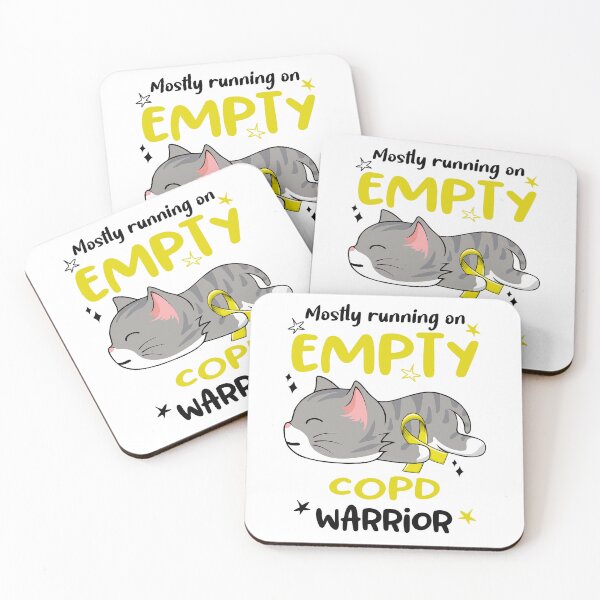 Item preview, COPD Awareness, Mostly Running on COPD Warrior designed and sold by Tammyilaria.