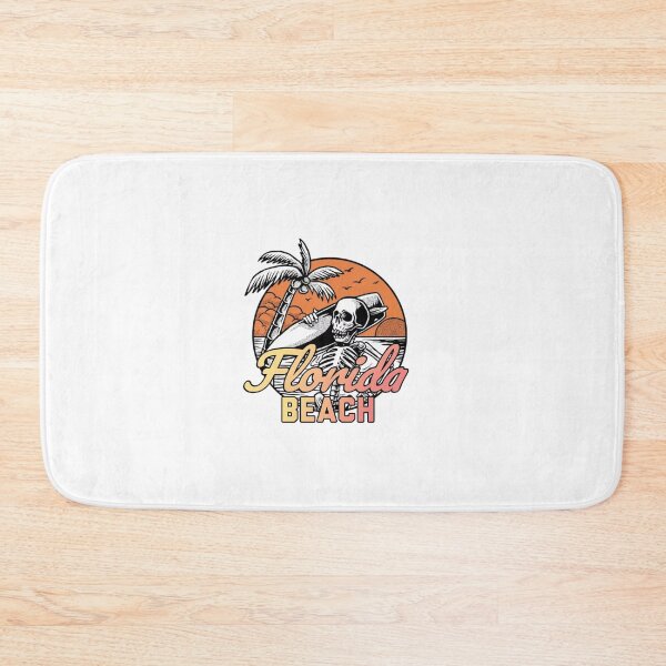 Item preview, Skull Summer Holiday on Florida Beach designed and sold by FeelTune.