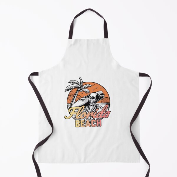 Item preview, Skull Summer Holiday on Florida Beach designed and sold by FeelTune.