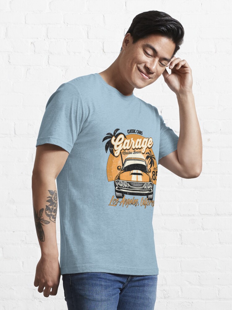 Classic Los Angeles California Blue T-Shirt