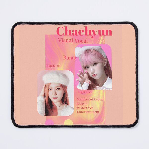 Item preview, Kep1er Chaehyun pink aesthetics kepler 3 designed and sold by Design Corner.