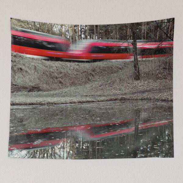Item preview, Red S-Bahn double designed and sold by frankuffmann.