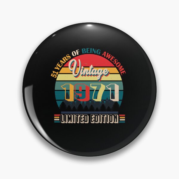 Item preview, 51 years of being awesome vintage 1971 limited edition | Born January 1971 Limited Edition 51 Years Of Being Awesome Vintage , January 1971 51 Years Old , 51st Birthday designed and sold by SimoSaladain.