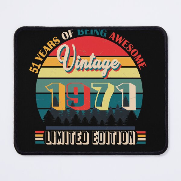 Item preview, 51 years of being awesome vintage 1971 limited edition | Born January 1971 Limited Edition 51 Years Of Being Awesome Vintage , January 1971 51 Years Old , 51st Birthday designed and sold by SimoSaladain.