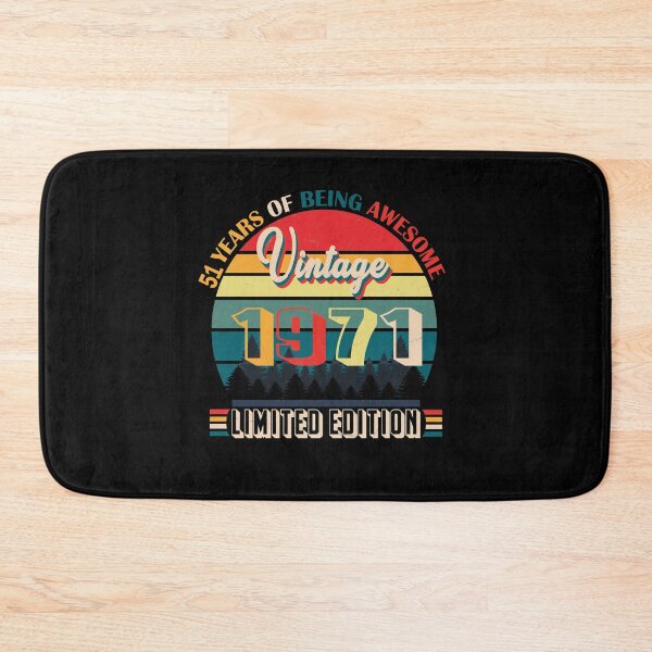 Item preview, 51 years of being awesome vintage 1971 limited edition | Born January 1971 Limited Edition 51 Years Of Being Awesome Vintage , January 1971 51 Years Old , 51st Birthday designed and sold by SimoSaladain.