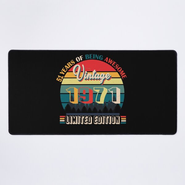 Item preview, 51 years of being awesome vintage 1971 limited edition | Born January 1971 Limited Edition 51 Years Of Being Awesome Vintage , January 1971 51 Years Old , 51st Birthday designed and sold by SimoSaladain.
