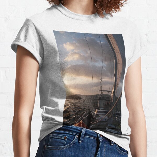 Capricorn Sunset. Classic T-Shirt