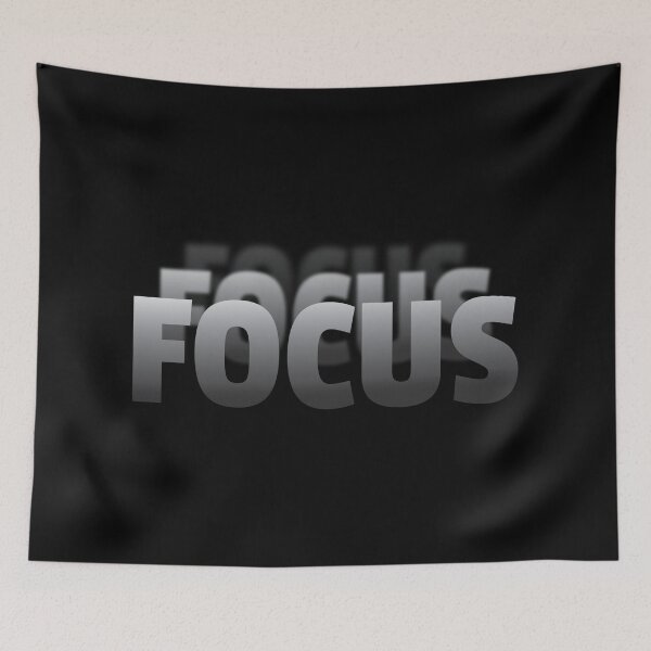 Item preview, Stay Focused, ignore The Distractions, and you will accomplish your goals much faster designed and sold by IrisDesign20.