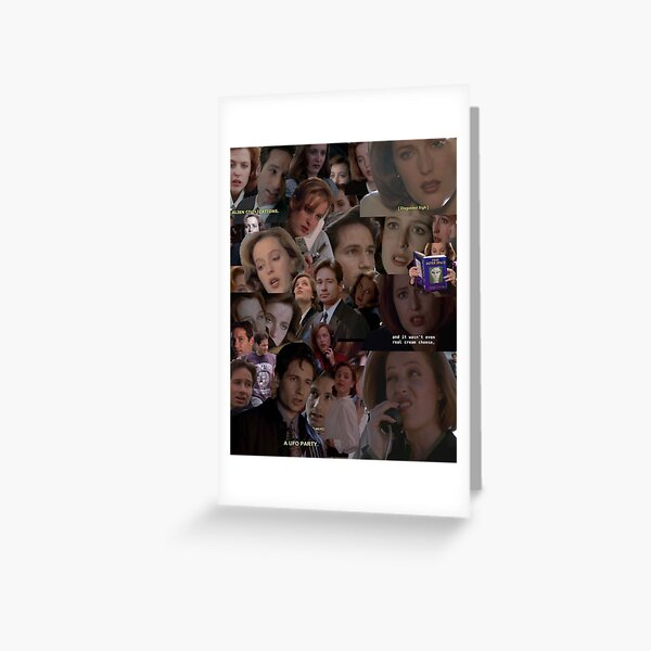 Item preview, X-Files / Mulder and Scully Collage designed and sold by jodilovesbucky.