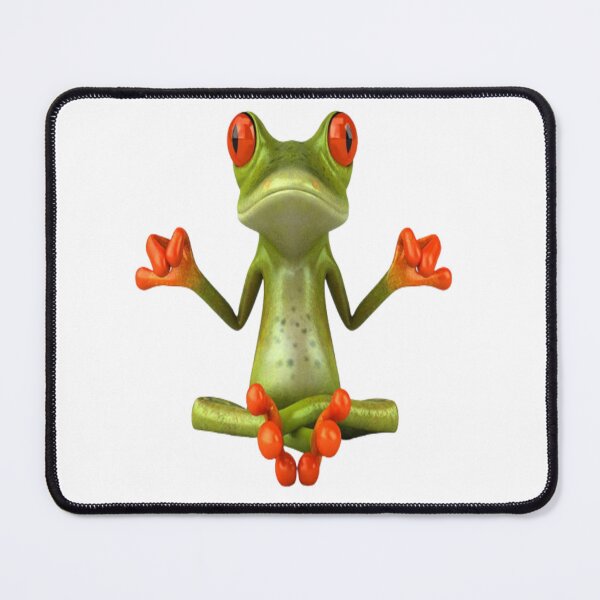 Item preview, Yoga frog illustration premium design designed and sold by truemoneyman.