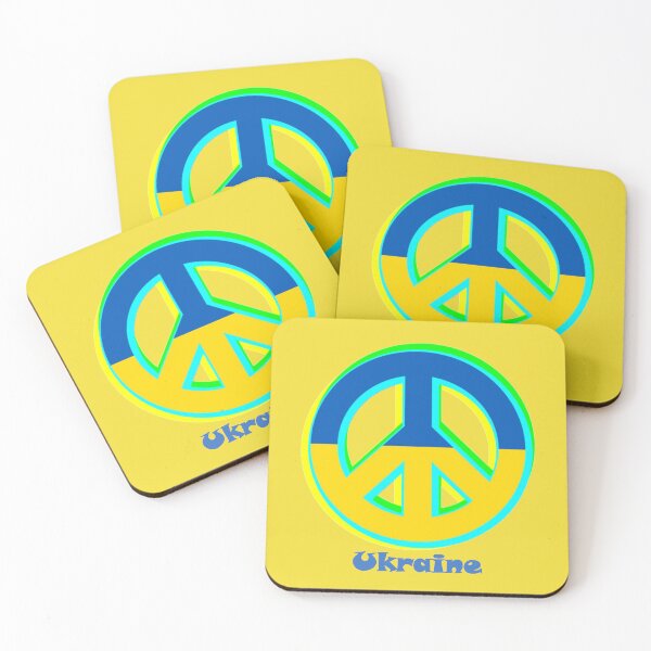 Item preview, Flag of Ukraine as a Sign of Peace designed and sold by WearWolfDesigns.