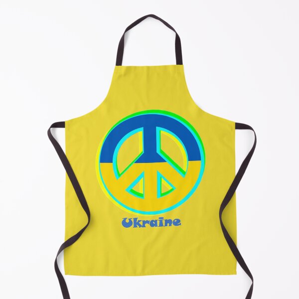 Item preview, Flag of Ukraine as a Sign of Peace designed and sold by WearWolfDesigns.