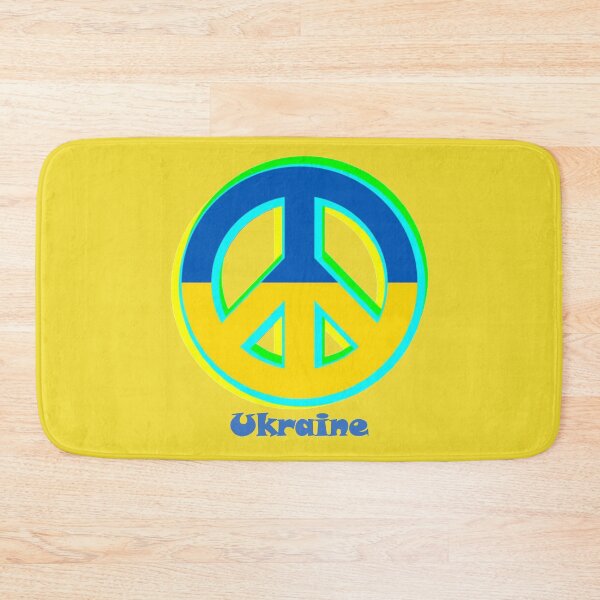 Item preview, Flag of Ukraine as a Sign of Peace designed and sold by WearWolfDesigns.