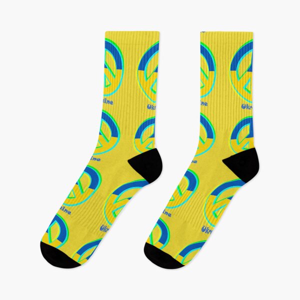 Item preview, Flag of Ukraine as a Sign of Peace designed and sold by WearWolfDesigns.