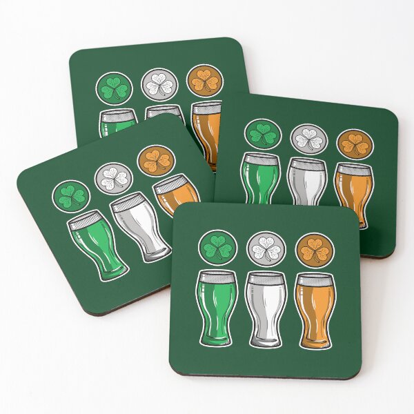 Item preview, Irish Imperial Pints in Irish Colours  designed and sold by DKdesigns27.
