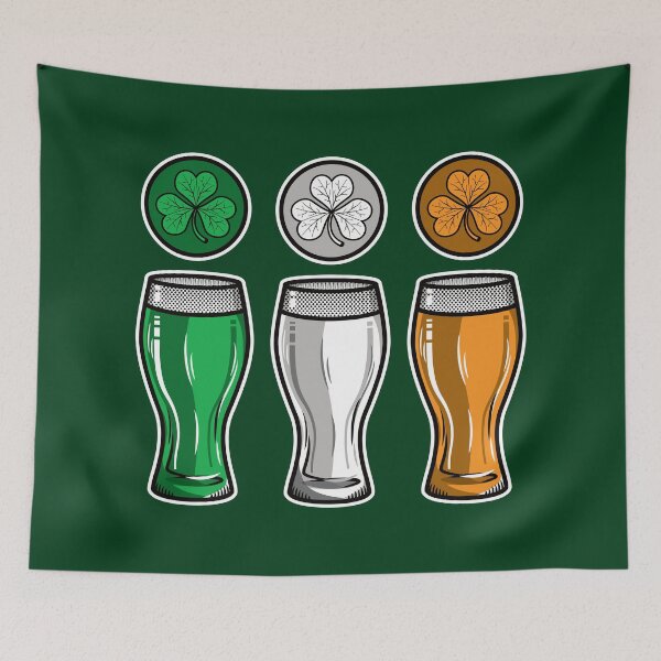 Artikelvorschau, Irish Imperial Pints in irischen Farben entworfen und verkauft von DKdesigns27.