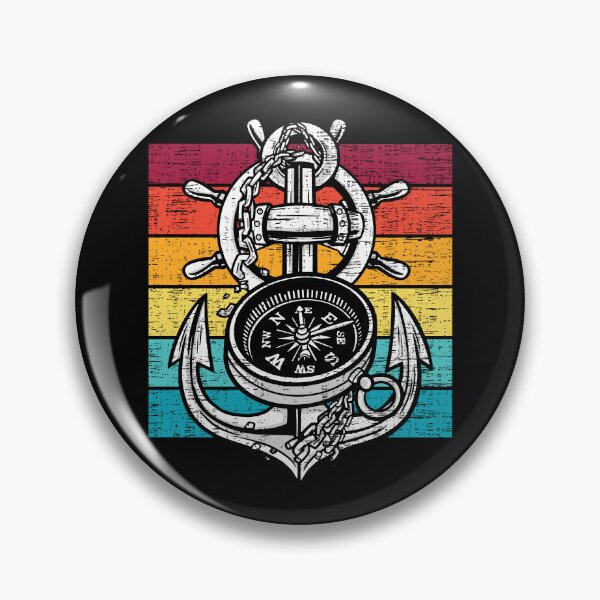 Item preview, Sailing Retro Sunset Boating Sailor Boat Captain Awesome designed and sold by retrodesigner14.